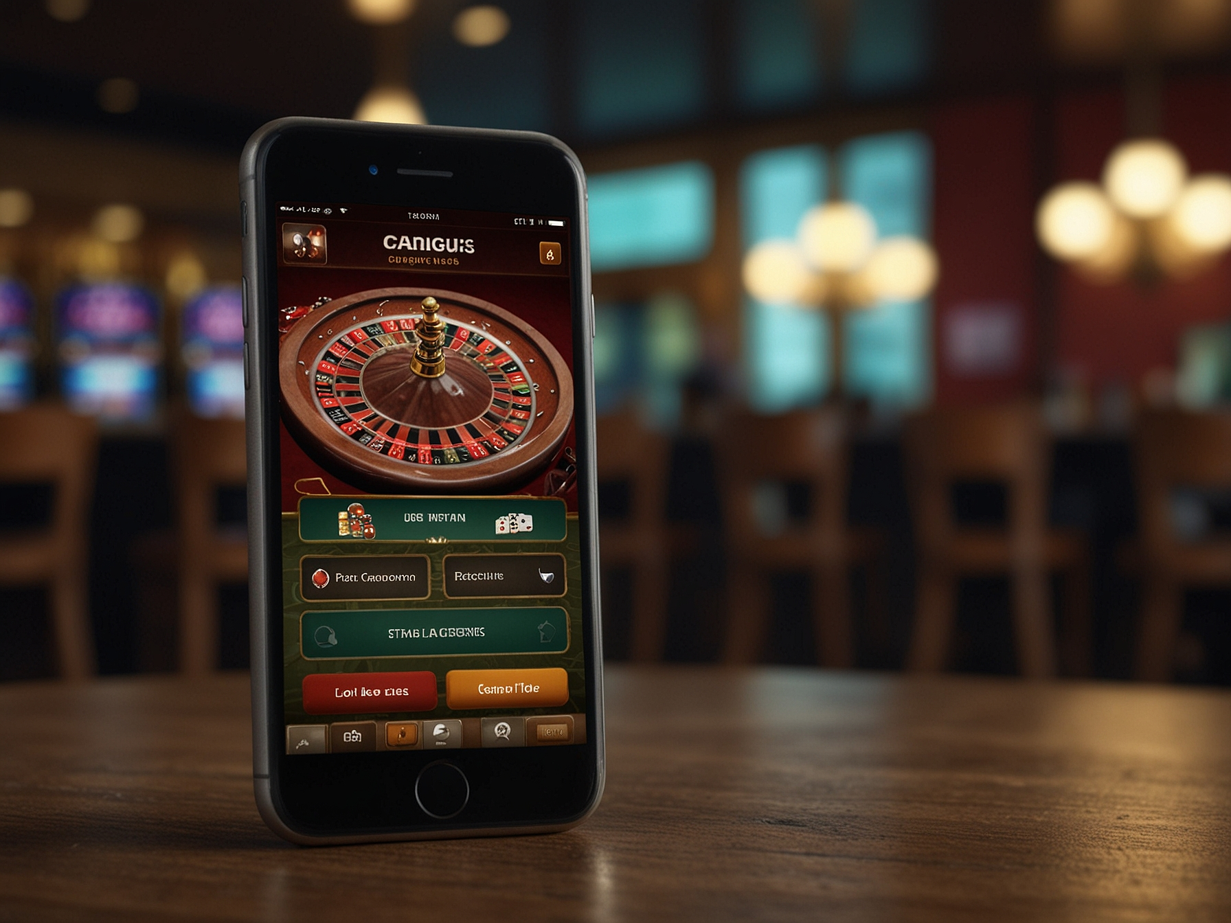 Mobile Web Version von Rant Casino auf Smartphone
